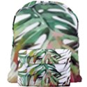 Watercolor monstera leaves Giant Full Print Backpack View1