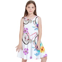 Cycle Ride Kids  Skater Dress by designsbymallika