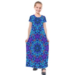 Motif Kids  Short Sleeve Maxi Dress by Sobalvarro