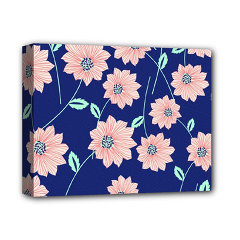 Floral Deluxe Canvas 14  X 11  (stretched) by Sobalvarro