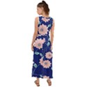 Floral V-Neck Chiffon Maxi Dress View2