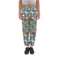 Multicolored Collage Print Pattern Mosaic Women s Jogger Sweatpants by dflcprintsclothing