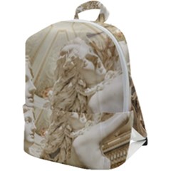 Apollo And Daphne Bernini Masterpiece, Italy Zip Up Backpack by dflcprintsclothing