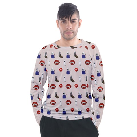 Halloween Men s Long Sleeve Raglan Tee by Sparkle