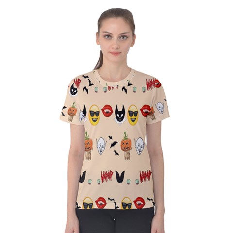 Halloween Women s Cotton Tee by Sparkle