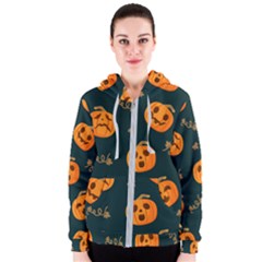 Halloween Women s Zipper Hoodie by Sobalvarro