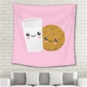 Milk And Cookie Square Tapestry (Large) View2