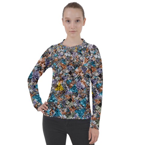 Zappwaits- Vx1 Women s Pique Long Sleeve Tee by zappwaits