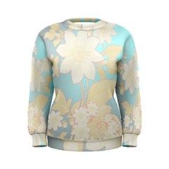 Dahlia Flowers -by Larenard Women s Sweatshirt by LaRenard