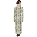 Cactus pattern Turtleneck Maxi Dress View2