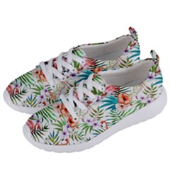 Tropical Flamingos Women s Lightweight Sports Shoes by goljakoff