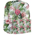 Monstera flowers pattern Giant Full Print Backpack View3