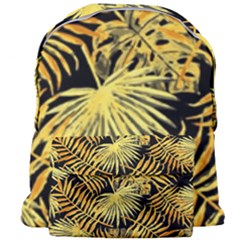 Gold Leaves Giant Full Print Backpack by goljakoff