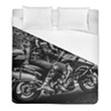 Motorcycle Riders At Highway Duvet Cover (Full/ Double Size) View1