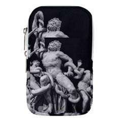 Laocoon Sculpture Over Black Waist Pouch (large) by dflcprintsclothing