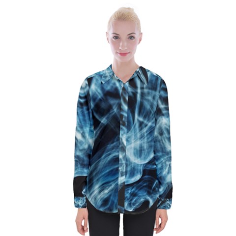 Cold Snap Womens Long Sleeve Shirt by MRNStudios