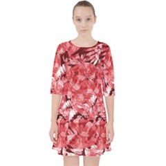 Red Leaves Pocket Dress by goljakoff