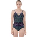 Mandala Corset Cut Out Top Tankini Set View1