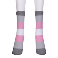 Demigirl Pride Flag Lgbtq Men s Crew Socks by lgbtnation