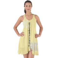 Jamaica, Jamaica  Show Some Back Chiffon Dress by Janetaudreywilson