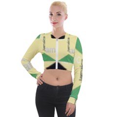 Jamaica, Jamaica  Long Sleeve Cropped Velvet Jacket by Janetaudreywilson