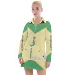 Jamaica, Jamaica  Women s Long Sleeve Casual Dress by Janetaudreywilson