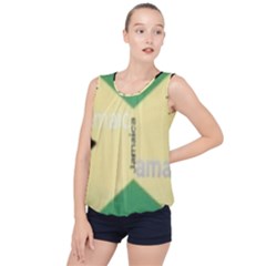 Jamaica, Jamaica  Bubble Hem Chiffon Tank Top by Janetaudreywilson