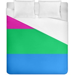 Polysexual Pride Flag Lgbtq Duvet Cover (california King Size) by lgbtnation