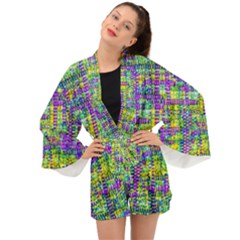 Mosaic Tapestry Long Sleeve Kimono by essentialimage