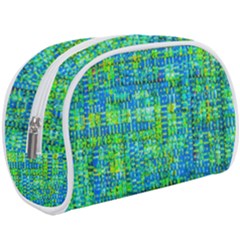 Mosaic Tapestry Makeup Case (large) by essentialimage