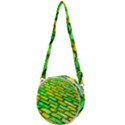 Diagonal street cobbles Crossbody Circle Bag View1