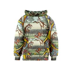 The Illustrated Alphabet - Q - By Larenard Kids  Pullover Hoodie by LaRenard