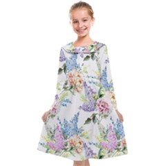 Flowers Kids  Midi Sailor Dress by goljakoff