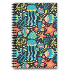 Sea Animals 5 5  X 8 5  Notebook by goljakoff