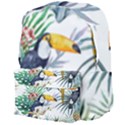 Tropical flowers Giant Full Print Backpack View4