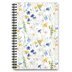 Summer Flowers Pattern 5 5  X 8 5  Notebook by goljakoff