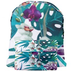 Tropical Flowers Giant Full Print Backpack by goljakoff