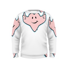 Huggiepops Double Thumbs Up - By Larenard Kids  Sweatshirt by LaRenard