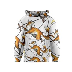 Fox & Sparrow Logo - By Larenard Kids  Pullover Hoodie by LaRenard