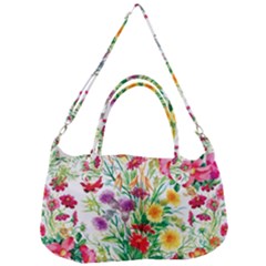 Summer Flowers Removal Strap Handbag by goljakoff