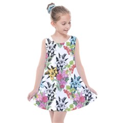 Summer Flowers Kids  Summer Dress by goljakoff