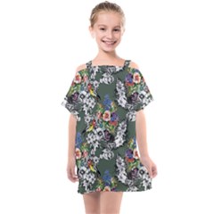 Garden Kids  One Piece Chiffon Dress by goljakoff