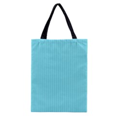 Arctic Blue & Black -  Classic Tote Bag by FashionLane