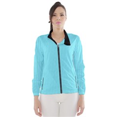 Arctic Blue & Black -  Women s Windbreaker by FashionLane