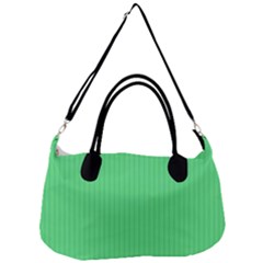 Algae Green & Black -  Removal Strap Handbag by FashionLane