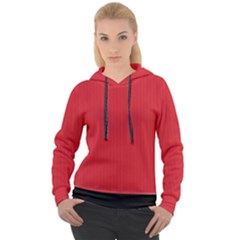 Amaranth Red & Black - Women s Overhead Hoodie by FashionLane