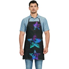 Mermaid Stars Kitchen Apron by Dazzleway