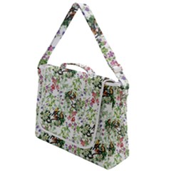 Green Flora Box Up Messenger Bag by goljakoff