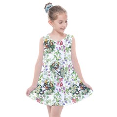 Green Flora Kids  Summer Dress by goljakoff