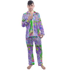 Shapechanger Men s Long Sleeve Satin Pyjamas Set by chellerayartisans